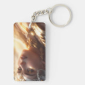 Griekse prinses sleutelhanger (achterkant)