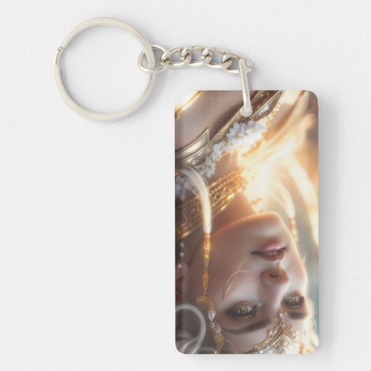Griekse prinses sleutelhanger (Voorkant)