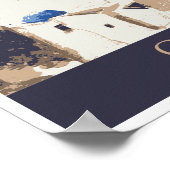 Griekse reisposter poster (Hoek)