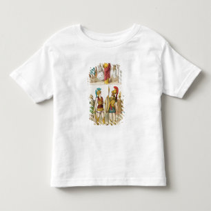 Griekse religieuze en militaire dress kinder shirts
