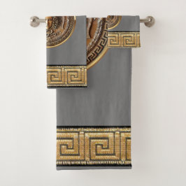 Griekse revale Medusa Bad Handdoek