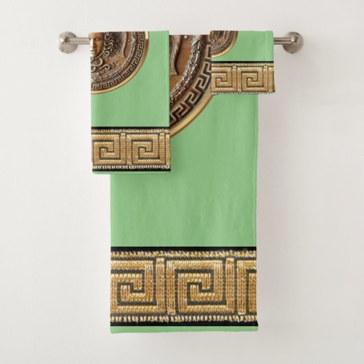 Griekse revale Medusa Bad Handdoek (Insitu)