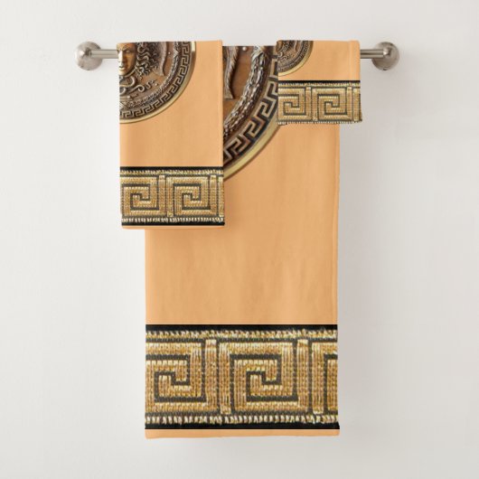 Griekse revale Medusa Bad Handdoek (Insitu)