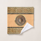 Griekse revale Medusa Bad Handdoek (Wasdoekje)