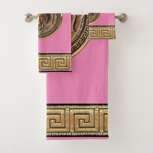 Griekse revale Medusa Bad Handdoek (Insitu)