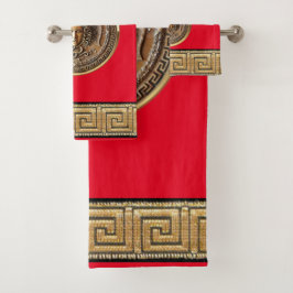 Griekse revale Medusa Bad Handdoek