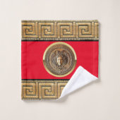 Griekse revale Medusa Bad Handdoek (Wasdoekje)