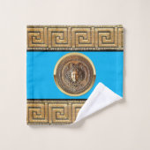 Griekse revale Medusa Bad Handdoek (Wasdoekje)