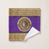 Griekse revale Medusa Bad Handdoek (Wasdoekje)