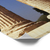 Griekse ruïnes, Athene, Griekenland Poster (Hoek)