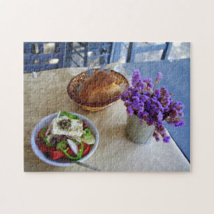 Griekse salade legpuzzel