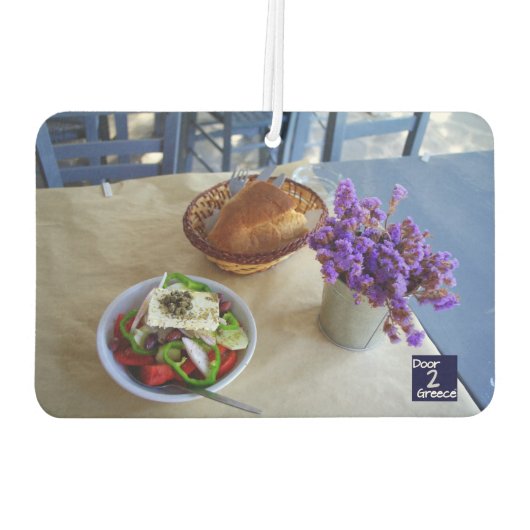 Griekse salade luchtverfrisser (Achterkant)