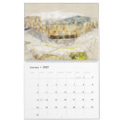 Griekse schetskalender 2025 kalender (Jan 2027)