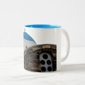 GRIEKSE SCHOONHEID TWEEKLEURIGE KOFFIEMOK (Voorkant rechts)