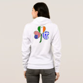 Griekse Shamrock Hoodie (Achterkant volledig)