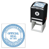 Griekse Sleutel Algemene Officiële Stempel Naam Lo (In situ)
