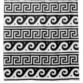 Griekse sleutel douchegordijn (Voorkant)