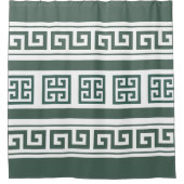 Griekse sleutel douchegordijn (Voorkant)