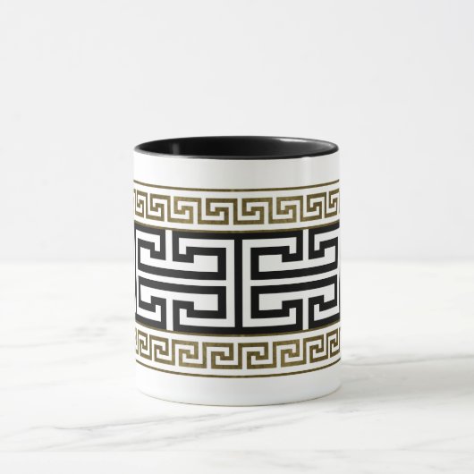 Griekse sleutel mok (Midden)