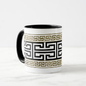 Griekse sleutel mok (Voorkant links)