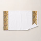 Griekse Sleutel van het Leven Meander River Symboo Bad Handdoek (Handdoek)