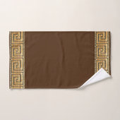 Griekse Sleutel van het Leven Meander River Symboo Bad Handdoek (Handdoek)