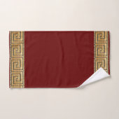 Griekse Sleutel van het Leven Meander River Symboo Bad Handdoek (Handdoek)