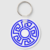 Griekse sleutelcirkel sleutelhanger (Voorkant)