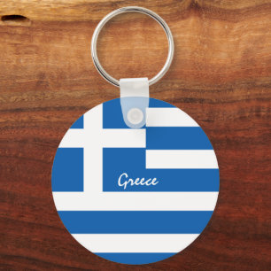 Griekse Sleutelhanger en Griekse vlag, vakantie/sp