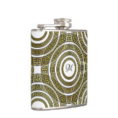 Griekse sleutelmeter in het geometrische symmetris heupfles (Rechts)