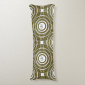 Griekse sleutelmeter in het geometrische symmetris lichaamskussen (Voorkant Verticaal)