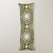 Griekse sleutelmeter in het geometrische symmetris lichaamskussen (Achterkant (Verticaal))