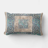 Griekse sleutelversiering - Abalone en goud Kussen (Voorkant)