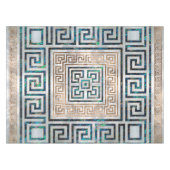 Griekse sleutelversiering - Abalone en goud Tafelkleed (Voorkant (Horizontaal))