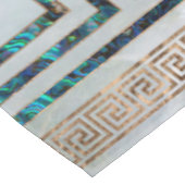 Griekse sleutelversiering - Abalone en goud Tafelkleed (Gekanteld)