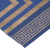 Griekse sleutelversiering - Griekse mander - goud  Tafelkleed (Gekanteld)