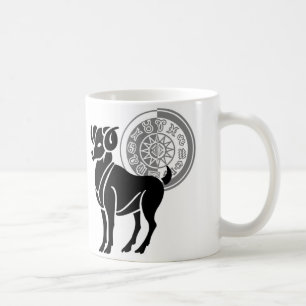 Griekse stijl Aries Ram Koffiemok