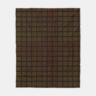 Griekse stijl fleece deken