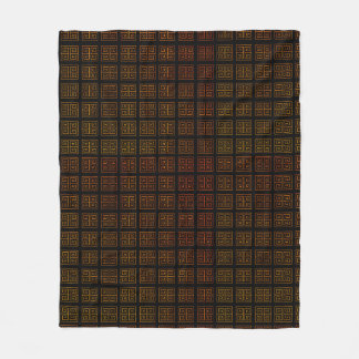 Griekse stijl fleece deken