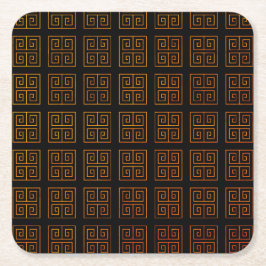 Griekse stijl kartonnen onderzetters