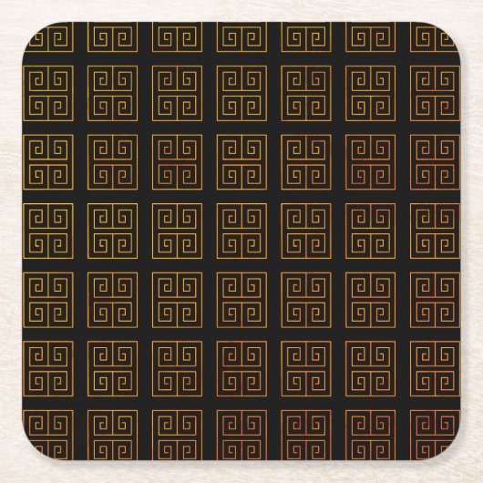 Griekse stijl kartonnen onderzetters (Voorkant)