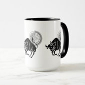 Griekse stijl Taurus Mok (Voorkant rechts)