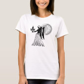 Griekse stijl Virgo Virgin Zodiac Grafiek T-shirt (Voorkant)