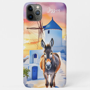 Griekse stijl Windmolen en ezel gepersonaliseerde Case-Mate iPhone Case