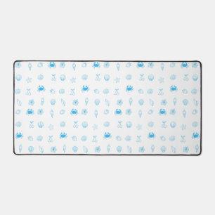 Griekse strand minimalist bureaumat