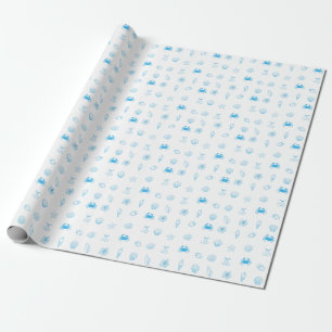 Griekse strand minimalist cadeaupapier