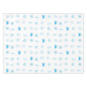 Griekse strand minimalist tafelkleed (Voorkant (Horizontaal))