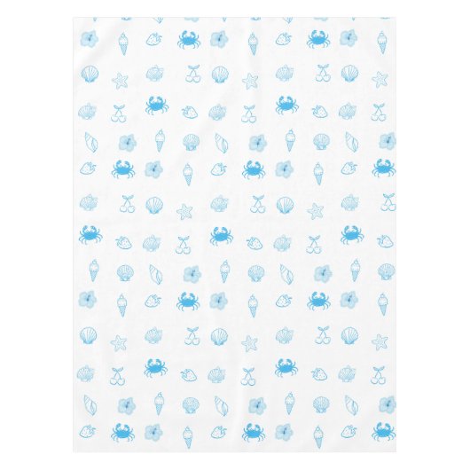 Griekse strand minimalist tafelkleed (Voorkant)