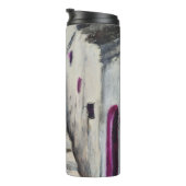 Griekse Street Holiday Stone Travel Thermosbeker (Geroteerd rechts)
