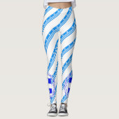 Griekse stremvlag leggings (Voorkant)